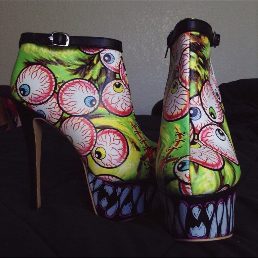 Timmy Chew Iron Fist Platform Stilettos